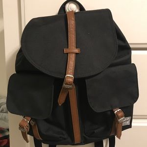 Herschel small black backpack